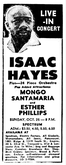 isaac hayes / Mongo Santamaria / Esther Phillips on Oct 25, 1970 [961-small]