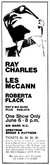 Ray Charles  / Les McCann / Roberta Flack on Jun 6, 1970 [973-small]