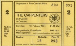 The Carpenters on Feb 10, 1974 [159-small]