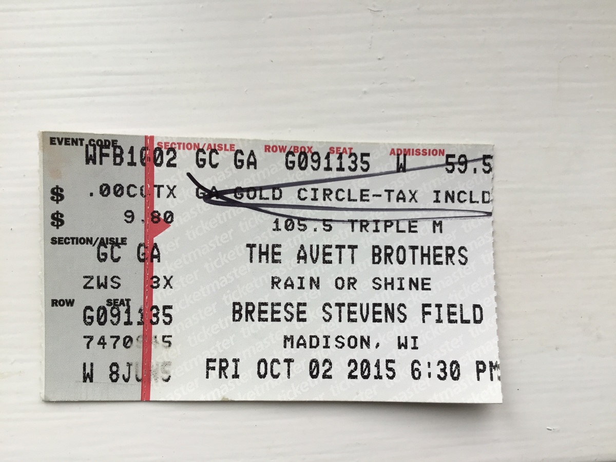 Concert History of Breese Stevens Field Madison, Wisconsin, United