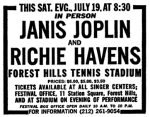 janis joplin / Richie Havens on Jul 19, 1969 [190-small]