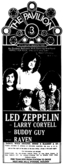Led Zeppelin / Buddy Guy / Raven on Aug 30, 1969 [341-small]