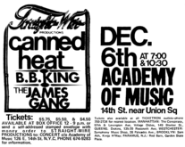 Canned Heat / James Gang / B.B. King on Dec 6, 1969 [464-small]