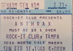 Anthrax / Awake on Feb 10, 1991 [487-small]