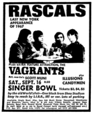 The Rascals / the vagrants / The Illusion / The Candymen on Sep 16, 1967 [522-small]