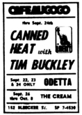 Canned Heat / tim buckley on Sep 12, 1967 [528-small]