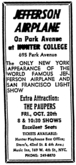 Jefferson Airplane / the paupers on Oct 20, 1967 [552-small]