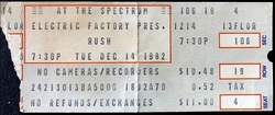 Rush / Rory Gallagher on Dec 14, 1982 [595-small]