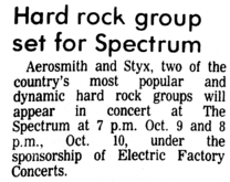 Aerosmith / Styx on Oct 10, 1977 [757-small]
