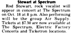 Rod Stewart / Air Supply on Oct 18, 1977 [758-small]