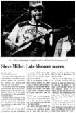 Steve Miller Band / The Norton Buffalo Stampede on Aug 9, 1977 [773-small]