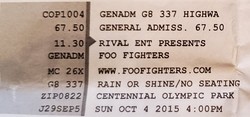 Foo Fighters / Gary Clark Jr. / Jewel on Oct 4, 2015 [051-small]