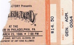 Grateful Dead on Mar 23, 1986 [107-small]