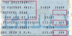Grateful Dead on Apr 7, 1985 [112-small]