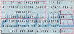 Grateful Dead on Mar 23, 1986 [131-small]