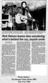 Rick Nelson on Jul 30, 1985 [259-small]