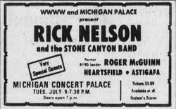 Rick Nelson and The Stone Canyon Band,Roger McGuinn,Heartsfield,Astigafa on Jul 9, 1974 [262-small]