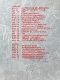 Fugazi tour dates from tour programme, Marillion / Pendragon on Mar 5, 1984 [290-small]