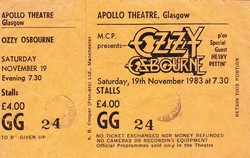 Ozzy Osbourne on Nov 19, 1983 [471-small]