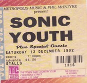 Sonic Youth / Pavement on Dec 12, 1992 [481-small]