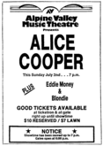 Alice Cooper / Eddie Money / Blondie on Jun 2, 1978 [552-small]