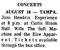 Jimi Hendrix / Soft Machine / Eire Apparent on Aug 18, 1968 [729-small]