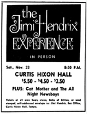Jimi Hendrix / Cat Mother and the All Night Newsboys on Nov 23, 1968 [733-small]