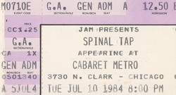 Spinal Tap on Jul 10, 1984 [771-small]
