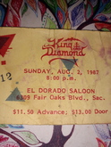 King Diamond / Trouble / Sentinel Beast / Redrum on Aug 2, 1987 [832-small]