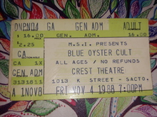 Blue Oyster Cult / Masi on Nov 4, 1988 [834-small]