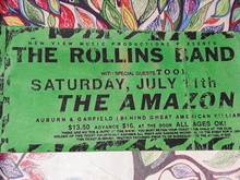 Tool / Rollins Band on Jul 11, 1992 [844-small]