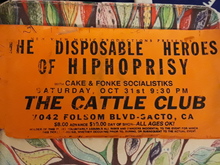 Cake / The Disposable Heroes of Hiphoprisy on Oct 31, 1992 [846-small]