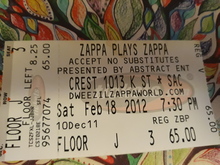 Dweezil Zappa Plays Zappa on Feb 18, 2012 [865-small]