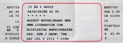 Modest Mouse / Brand New on Jul 9, 2016 [884-small]