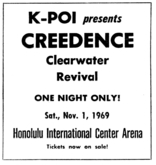 Creedence Clearwater Revival on Nov 1, 1969 [368-small]