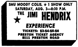 Jimi Hendrix / Soft Machine on Aug 3, 1968 [431-small]