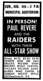 Paul Revere & The Raiders / Billy Joe Royal / The Candymen / The Gentle Touch on May 4, 1968 [473-small]
