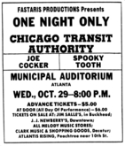 Chicago / Joe Cocker / Santana on Oct 29, 1969 [484-small]