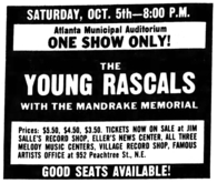 The Young Rascals / Mandrake Memorial on Oct 5, 1968 [493-small]