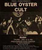 Blue Öyster Cult / Rush on Jan 12, 1978 [599-small]