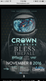 Crown The Empire, blessthefall, New Years Day, Too Close To Touch, and Light Up The Sky on Nov 8, 2016 [867-small]
