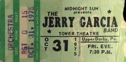 Jerry Garcia Band / The Paxton Brothers on Oct 31, 1975 [689-small]