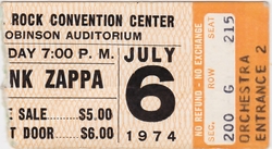 Frank Zappa & The Mothers on Jul 6, 1974 [899-small]
