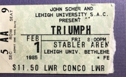 Triumph on Feb 1, 1985 [976-small]