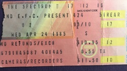 U2 / Lone Justice on Apr 24, 1985 [985-small]