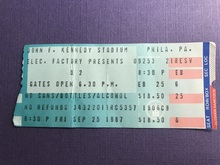 U2 / Bruce Springsteen / Little Steven & The Disciples of Soul on Sep 25, 1987 [014-small]