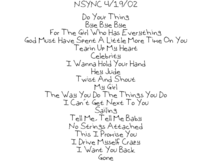 *NSYNC / Not So Boyband / Tony Lucca / Pdiddy on Apr 19, 2002 [116-small]