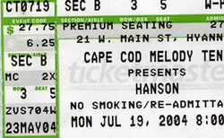 Hanson / Ben Jelen / Ingram Hill on Jul 19, 2004 [165-small]