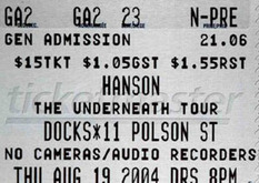 Hanson / Michael Tolcher on Aug 19, 2004 [168-small]