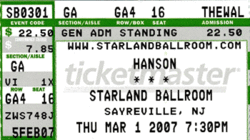 Hanson / April Smith and the Great Picture Show / Joanna Burns on Mar 1, 2007 [245-small]